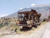 theinfillclicks - roadside farm machinery, Crete